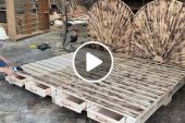 Build a Double Bed from a Pallet