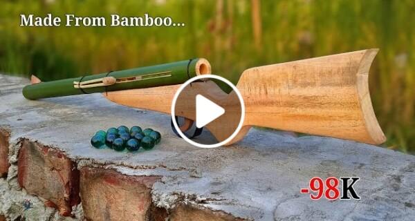 Slingshots using Bamboo