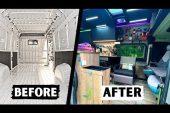 Sophisticated Camper Van Conversion  3 Years Start to Finish