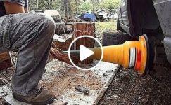 Dangerous Fastest Homemade Firewood Processing Machines