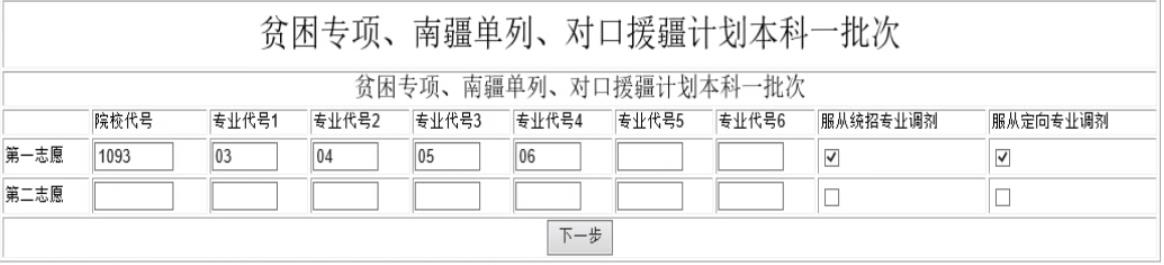 此表为最新2019新疆高考贫困专项