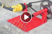 How to Build a Chain Link Fencing Machine Using a Drill Machine