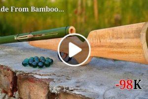 Slingshots using Bamboo