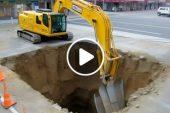 Excavator Operator With Extreme Skills Doing a Perfect Job | Cabin View by @korea_engcon