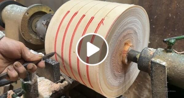 Amazing Craft Woodturning Ideas  Impressive And Excellent Skill With Lathe You’ve Never Seen