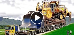 Mighty Giants on Move: Massive Mining Machinery and Industrial Heavy Load Transport